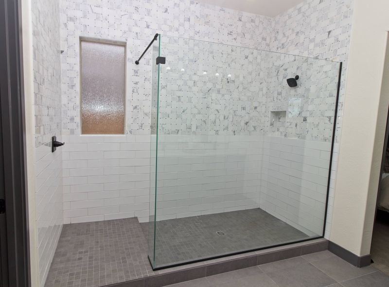 Walk-In Shower with Niche Storage